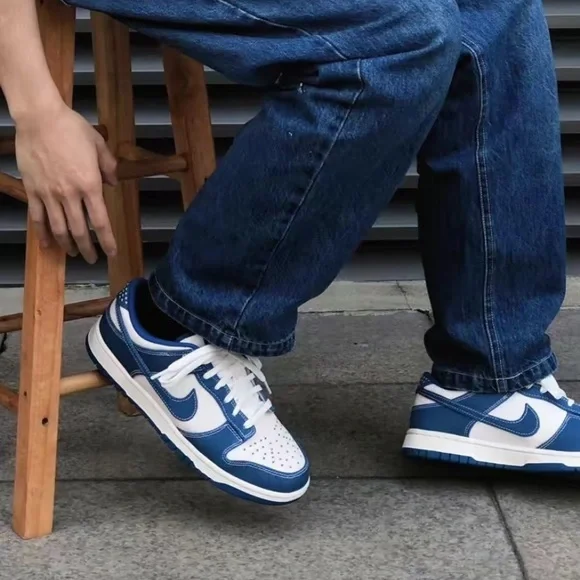 Nike | Shoes | Dunk Low Industrial Blue Sashiko | Poshmark
